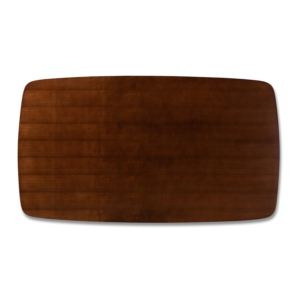 Baxton Studio - Edna Dining Table in Walnut - Flora-Walnut-DT view 4