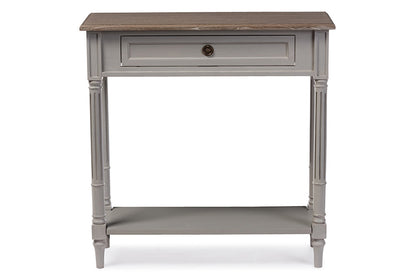 Baxton Studio - Edouard Console Table - EDD8VM/M-B-W1 view 4