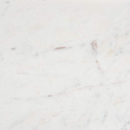 Baxton Studio - Edsel Console Table in Marble White/Black - FUR6899-Marble Top Hammered-Console Table view 6