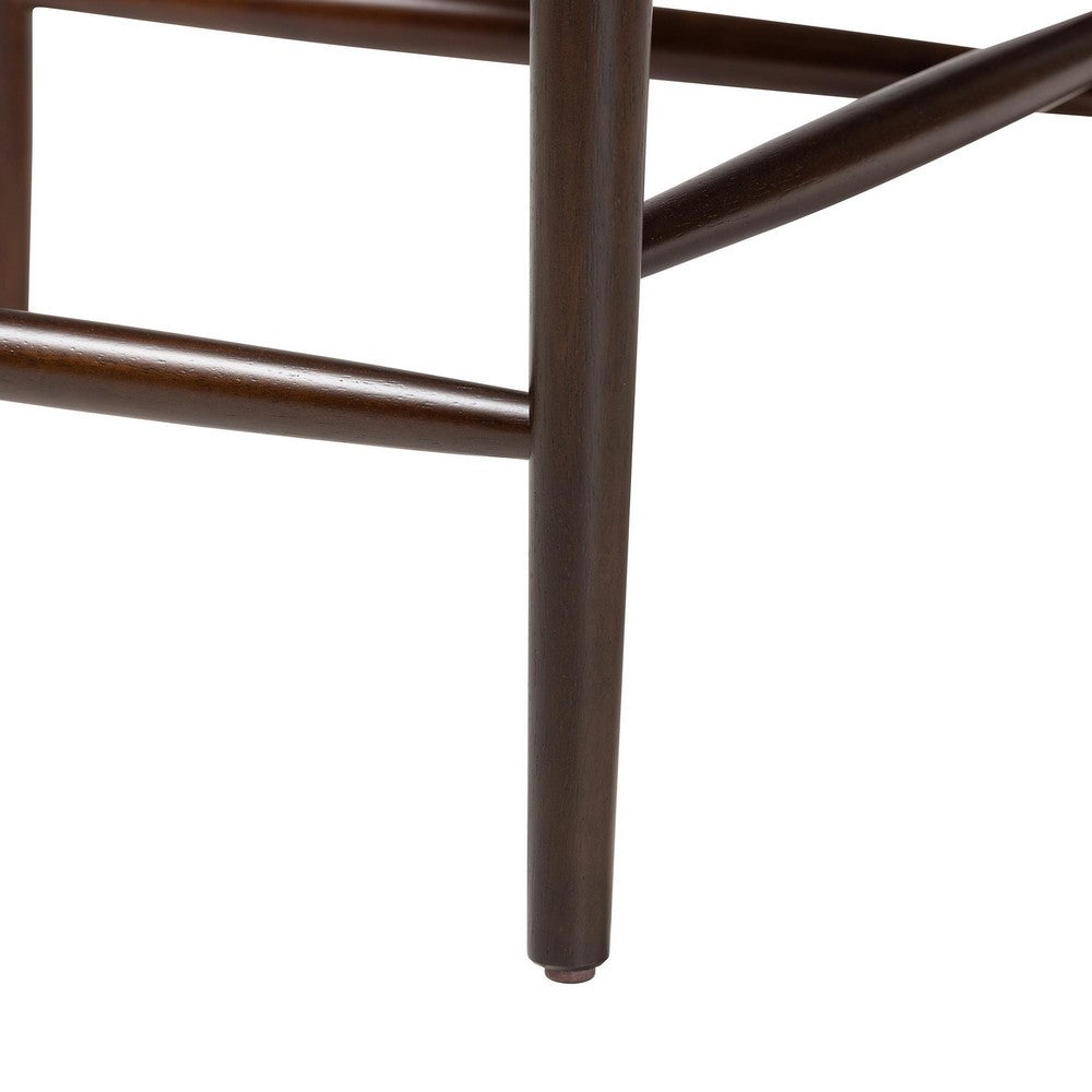 Baxton Studio - Eira Set of 2 Counter Stools in Black/Walnut Brown - Elbow-Wenge-CS view 5