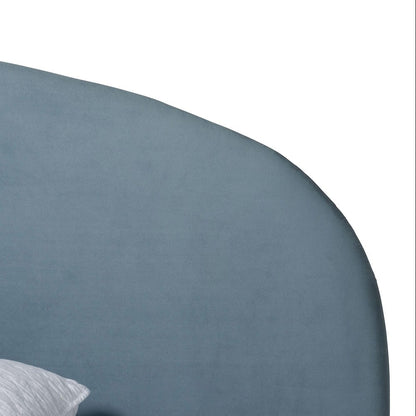 Baxton Studio - Ekram Queen Size Bed in Light Blue - BBT61382-Light Blue 57-Queen view 4