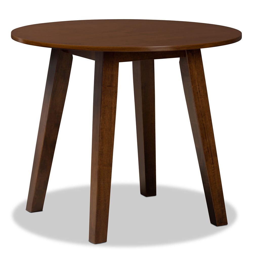 Baxton Studio - Ela Dining Table in Walnut - RH7230T-Walnut-35-IN-DT view 1