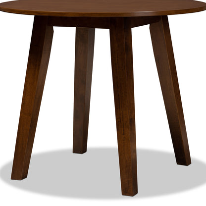 Baxton Studio - Ela Dining Table in Walnut - RH7230T-Walnut-35-IN-DT view 4