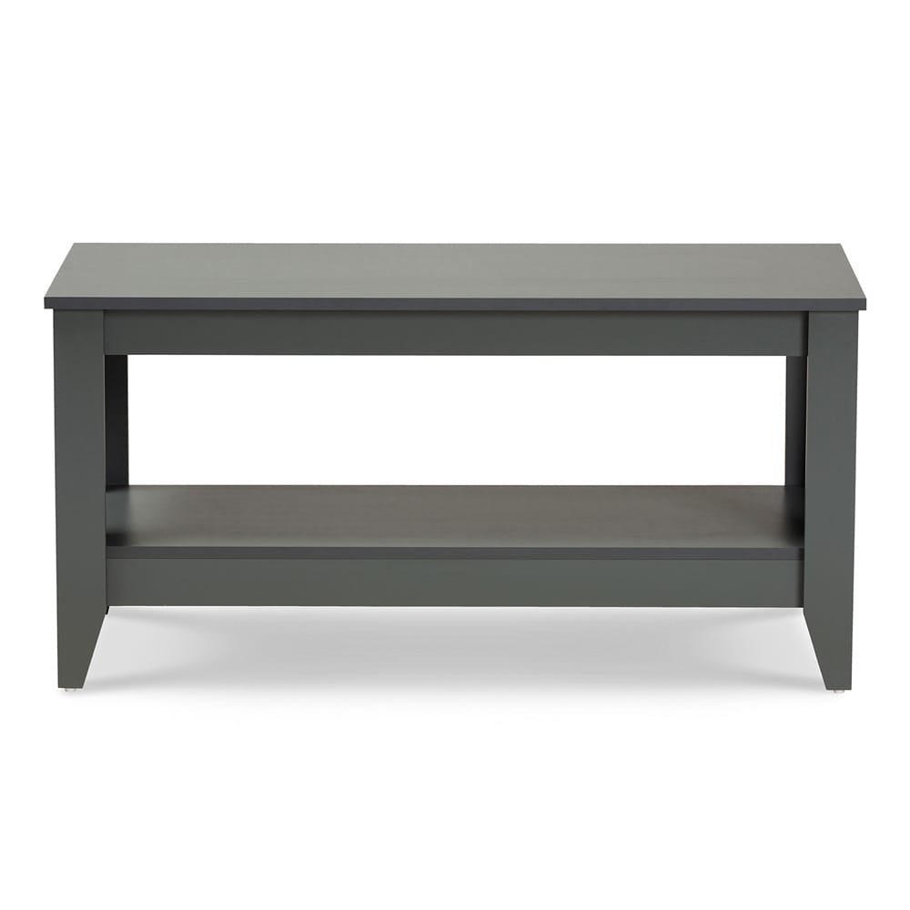 Baxton Studio - Elada Coffee Table in Grey - CT8000-Grey-CT view 2