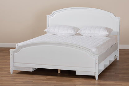 Baxton Studio - Elise Full Size Bed - MG0038-White-Full view 7