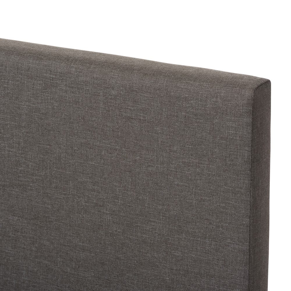 Baxton Studio - Elizabeth Queen Size Bed in Grey - IDB048-Grey-Queen view 4