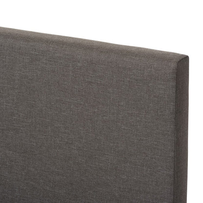 Baxton Studio - Elizabeth Queen Size Bed in Grey - IDB048-Grey-Queen view 4