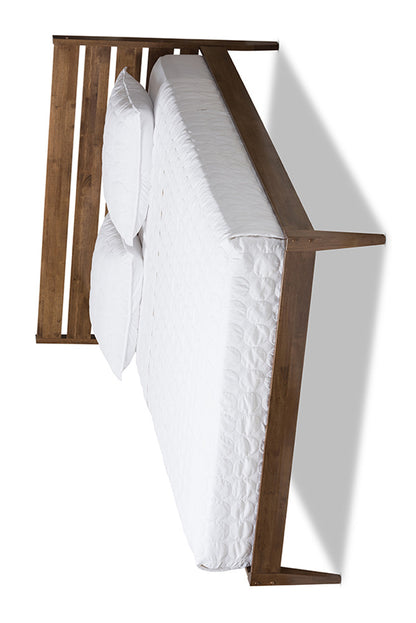 Baxton Studio - Elmdon Full Size Bed - SW8066-Walnut-M17-Full view 1