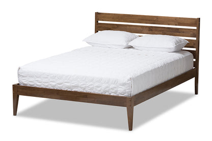 Baxton Studio - Elmdon King Size Bed - SW8066-Walnut-M17-King view 1