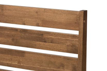Baxton Studio - Elmdon King Size Bed - SW8066-Walnut-M17-King view 4