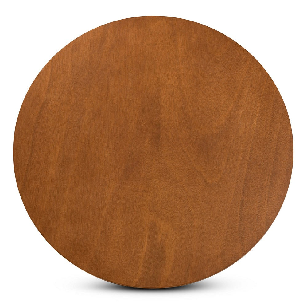 Baxton Studio - Elodia Dining Set in Walnut Brown - Elodia-Walnut-5PC Dining Set view 4