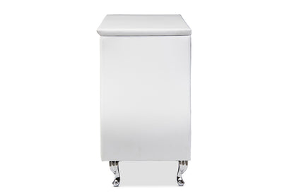 Baxton Studio - Enzo Dresser - BBT2039-White-Dresser view 2