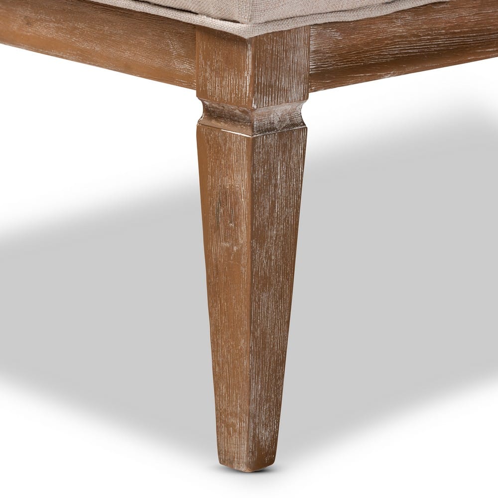 Baxton Studio - Esme Chair in Beige/Oak - TSF9911-Beige/Natural Oak-CC view 7