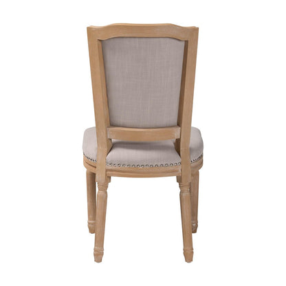 Baxton Studio - Estelle Dining Chair in Beige - TSF-9341 view 4