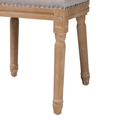 Baxton Studio - Estelle Dining Chair in Beige - TSF-9341 view 6