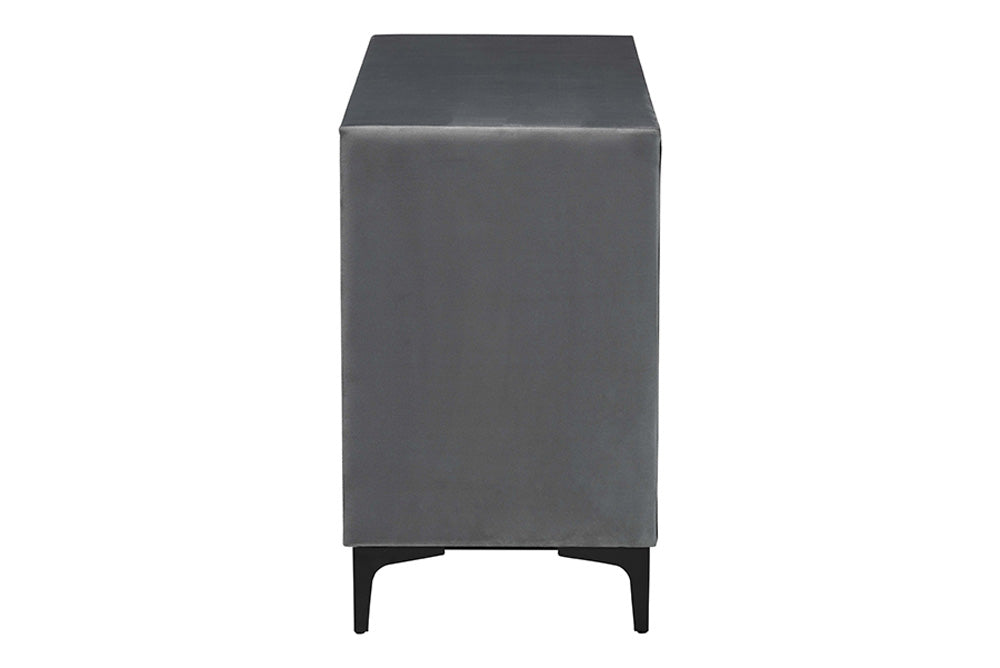 Baxton Studio - Etienne Dresser - BBT2047 A3-Dark Grey-Dresser view 4