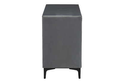 Baxton Studio - Etienne Dresser - BBT2047 A3-Dark Grey-Dresser view 4