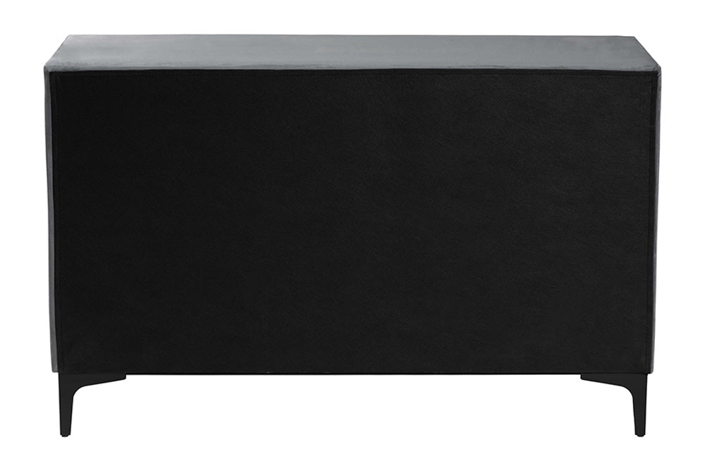 Baxton Studio - Etienne Dresser - BBT2047 A3-Dark Grey-Dresser view 6