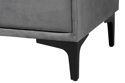 Baxton Studio - Etienne Dresser - BBT2047 A3-Dark Grey-Dresser view 8