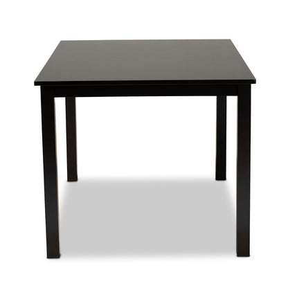 Baxton Studio - Eveline Dining Table in Espresso - RH7008T-Dark Brown-DT view 3