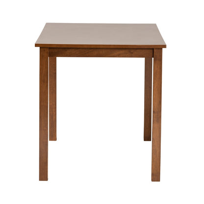 Baxton Studio - Eveline Dining Table in Walnut Brown - RH7006-Walnut Brown-DT view 3