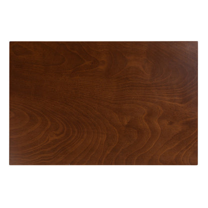 Baxton Studio - Eveline Dining Table in Walnut Brown - RH7006-Walnut Brown-DT view 5