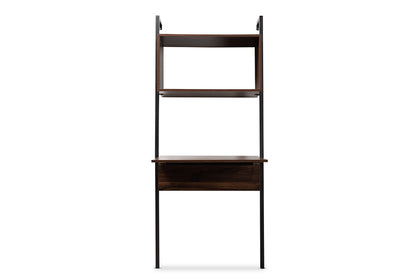 Baxton Studio - Fariat Shelving Unit - BRO-003 view 2
