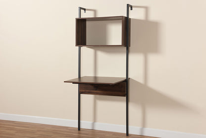 Baxton Studio - Fariat Shelving Unit - BRO-003 view 7
