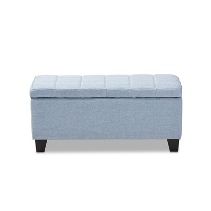 Baxton Studio - Fera Ottoman in Light Blue - WS-2005-P-Light Blue-OTTO view 2