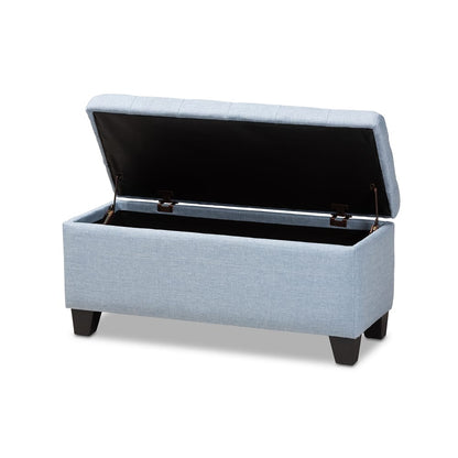 Baxton Studio - Fera Ottoman in Light Blue - WS-2005-P-Light Blue-OTTO view 3