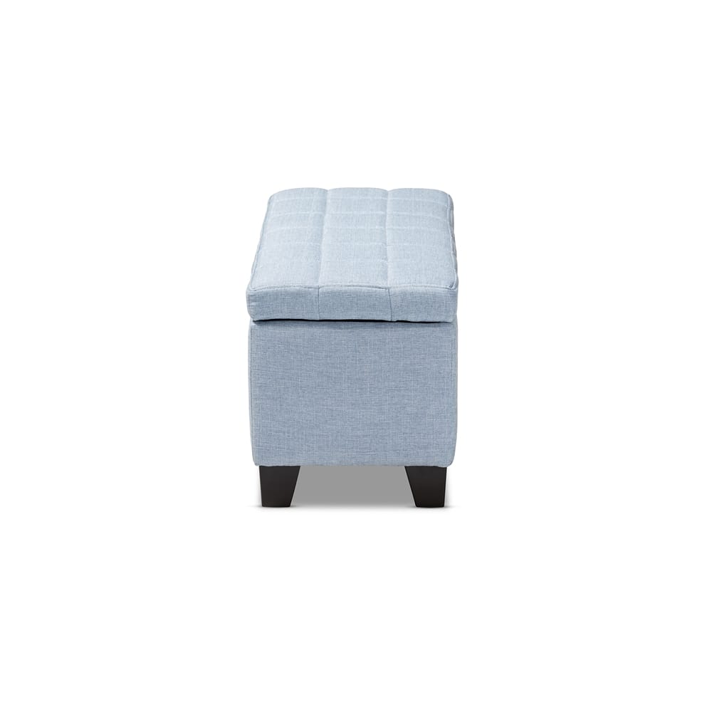 Baxton Studio - Fera Ottoman in Light Blue - WS-2005-P-Light Blue-OTTO view 4