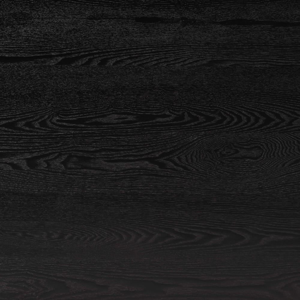 Baxton Studio - Flora Dining Table in Black - Flora-Black-DT view 6