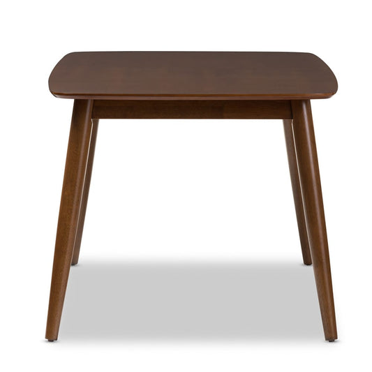 Baxton Studio - Flora Dining Table in "Oak" Medium Brown - Flora-Medium Oak-DT view 2
