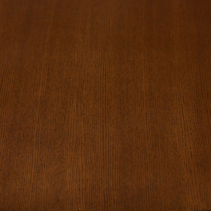 Baxton Studio - Flora Dining Table in "Oak" Medium Brown - Flora-Medium Oak-DT view 4