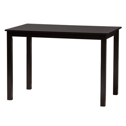 Baxton Studio - Florencia Dining Set in Beige/Espresso Brown - RH388C-Sand/Dark Brown-5PC Dining Set view 3