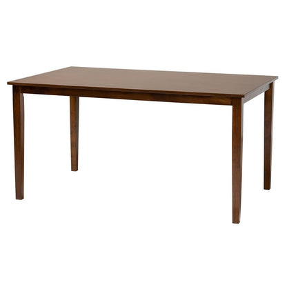 Baxton Studio - Florencia Dining Set in Grey/Walnut Brown - RH388C-Grey/Walnut-6PC Dining Set view 4