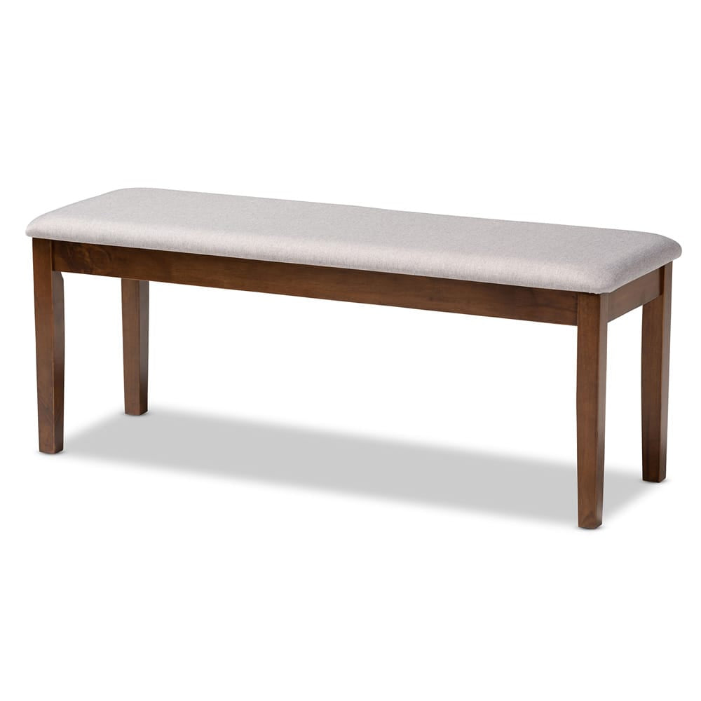 Baxton Studio - Gabriel Dining Set in Grey/Walnut - RH335C-Grey/Walnut-6PC Dining Set view 3