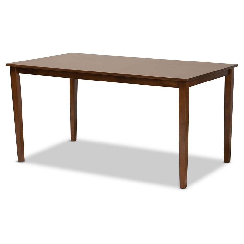 Baxton Studio - Gabriel Dining Set in Grey/Walnut - RH335C-Grey/Walnut-6PC Dining Set view 4