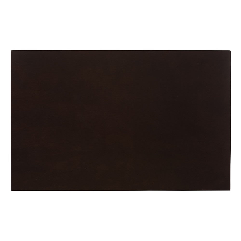 Baxton Studio - Genesis Dining Set in Beige/Dark Brown - RH389C-Sand/Dark Brown-5PC Dining Set view 4
