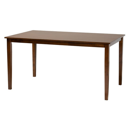 Baxton Studio - Genesis Dining Set in Grey/Walnut Brown - RH389C-Grey/Walnut-6PC Dining Set view 4