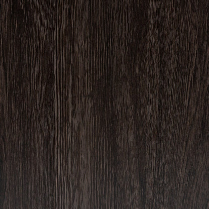 Baxton Studio - Glover Nightstand in Dark Brown/Black - NS8016-Dark Brown-NS view 7