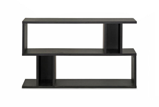 Baxton Studio - Goodwin Bookshelf  in Dark Brown - FP-2DS-Shelf view 2