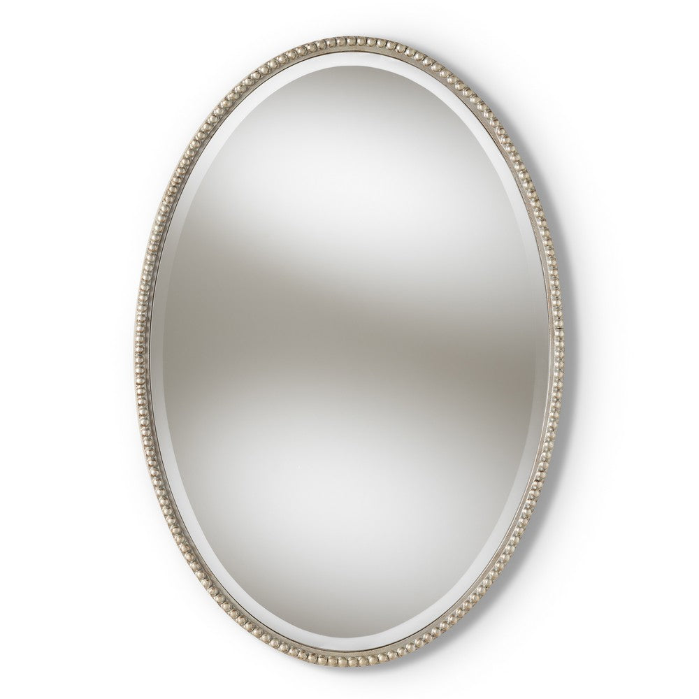 Baxton Studio - Graca Mirror in Antique Silver - RXW-6156 view 1