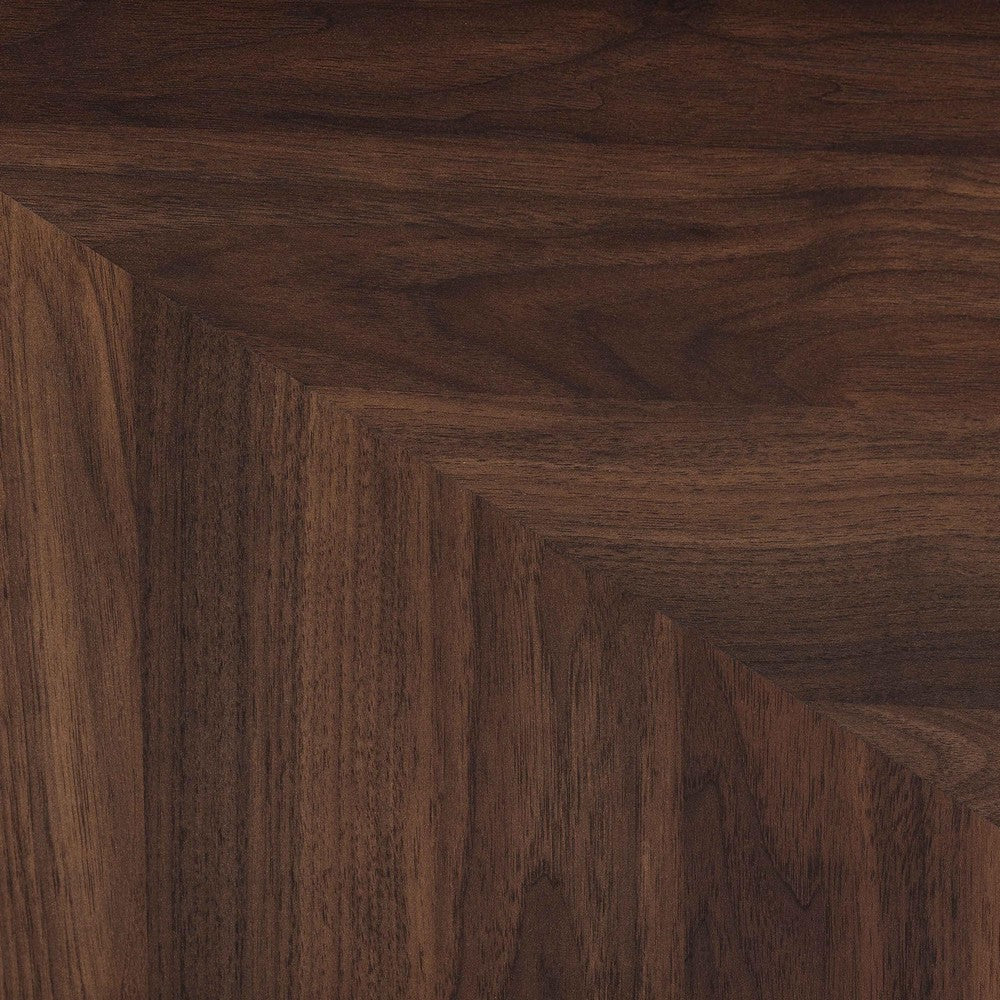 Baxton Studio - Graceland TV Stand in Walnut Brown/Gold - LV45TV4512WI-CLB-TV Stand view 7