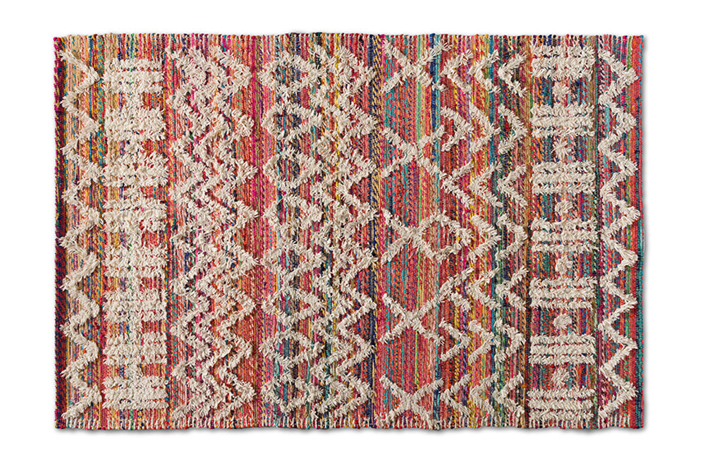 Baxton Studio - Graydon Rug - Graydon-Ivory/Multi-Rug view 1