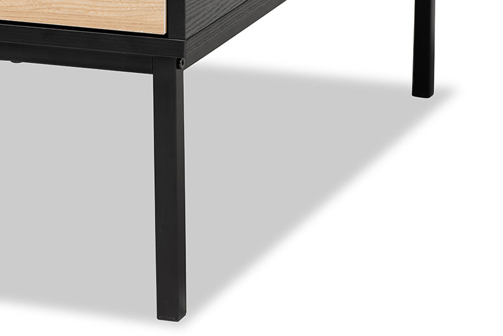 Baxton Studio - Haben Coffee Table - LCF20182-Black/Tan-CT view 8