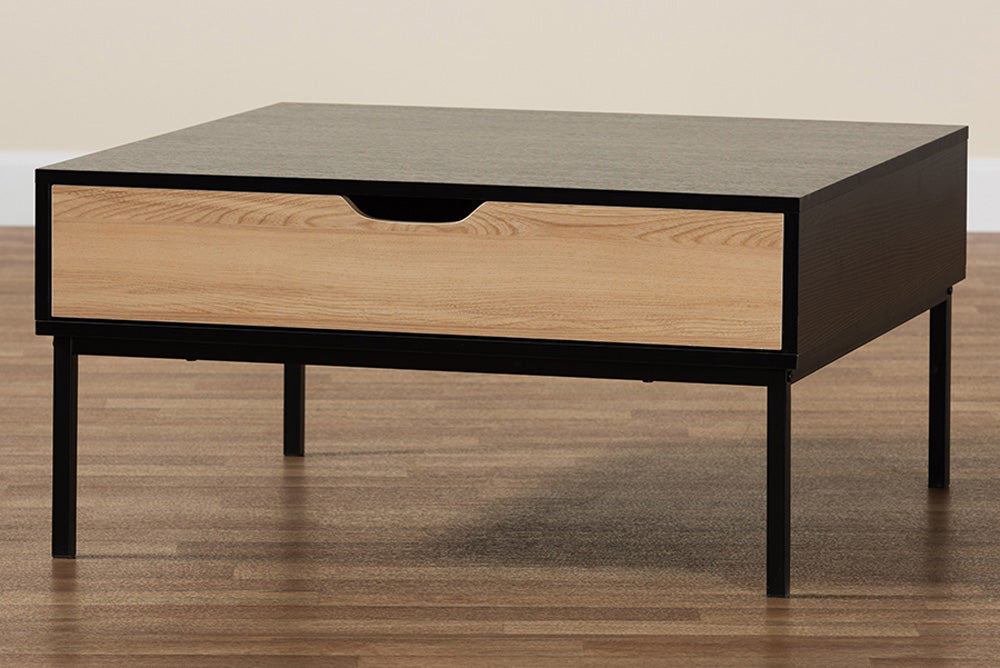 Baxton Studio - Haben Coffee Table - LCF20182-Black/Tan-CT view 10