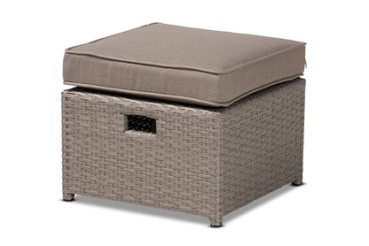 Baxton Studio - Haina Patio Set - MLM-210592-Light Grey view 2