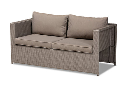 Baxton Studio - Haina Patio Set - MLM-210592-Light Grey view 6