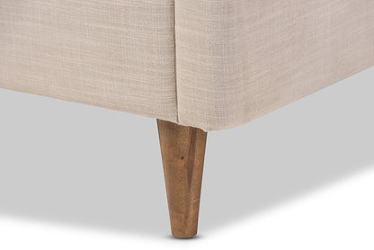 Baxton Studio - Hannah Queen Size Bed - BBT6570-Beige-Queen view 4